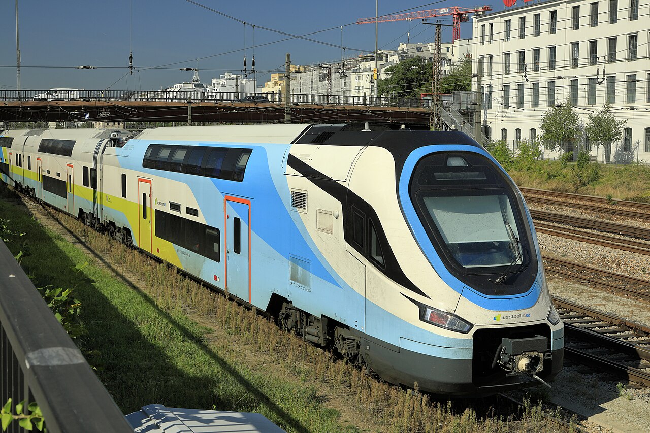 Train chinois sur rails autrichiens