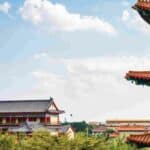 Une photo d'un paysage en Chine