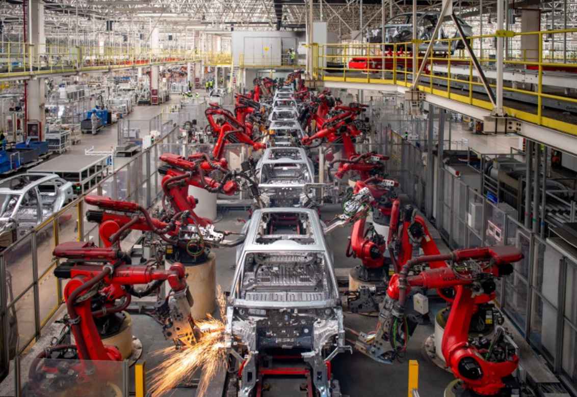 Photo d'une usine en Chine