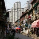 Photo d'une rue en chine