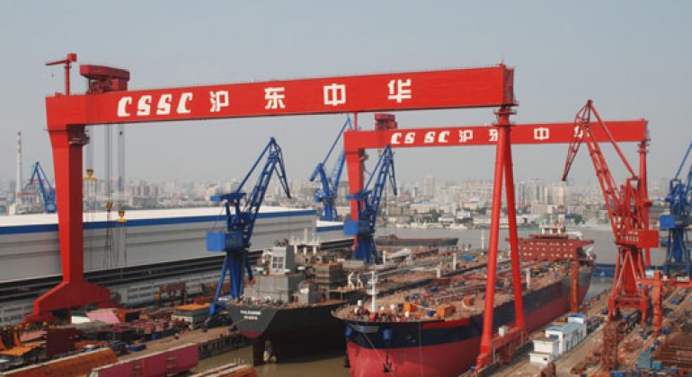 La construction navale en Chine (2003)