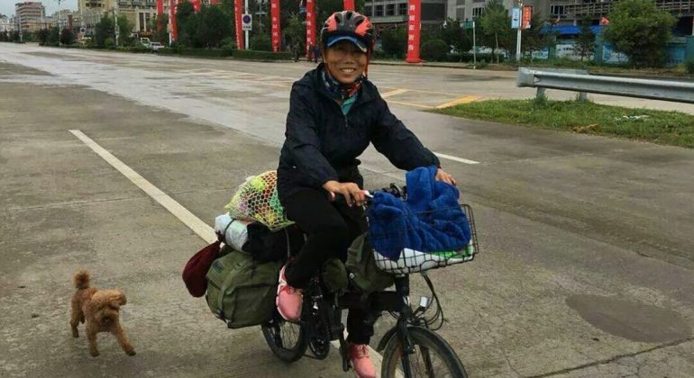 Zhengzhou (Henan) – Li Dongju : Pédaler pour se donner des ailes