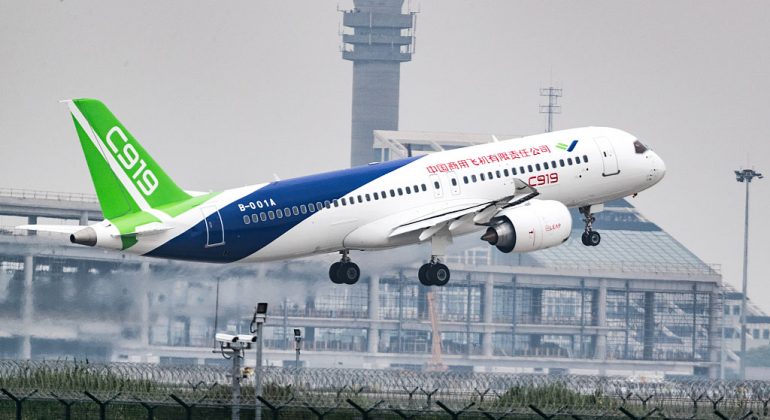 Le C919 prend son envol