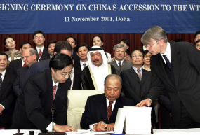 La Chine change de statut dans une OMC en crise