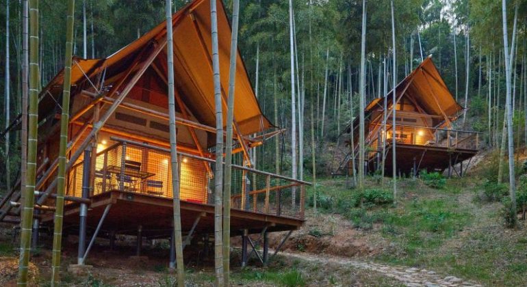 Huttopia lance son concept de « glamping » en Chine