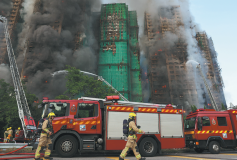 Le bambou, bouc-émissaire du brasier de Tai Po ?