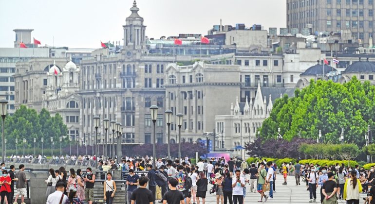 Shanghai, « libérée, délivrée »